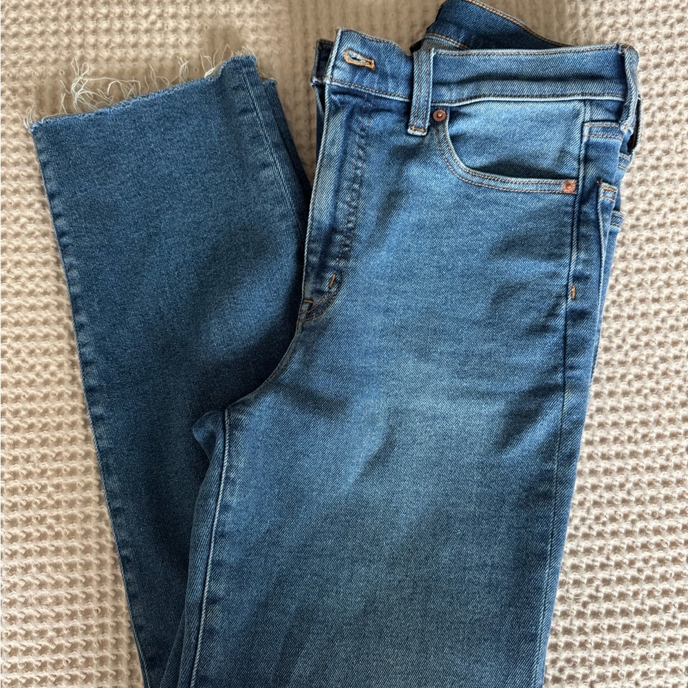 J Crew Stovepipe Jeans